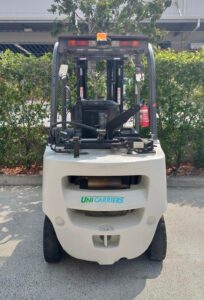 Back View: Used Nissan FHGE25T5